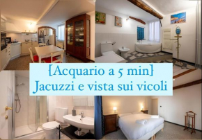 Acquario a 5 min - Jacuzzi e vista sui vicoli